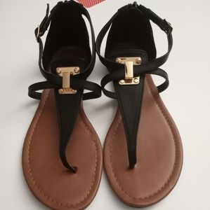 Rampage flat sandals for women.  Size 7